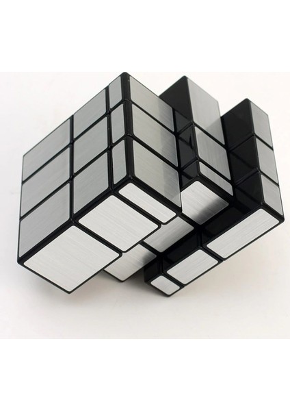 Moyu Meilong Aynalı Zeka Küpü 3X3X3 Eğitici Oyuncak Gümüş Mirror