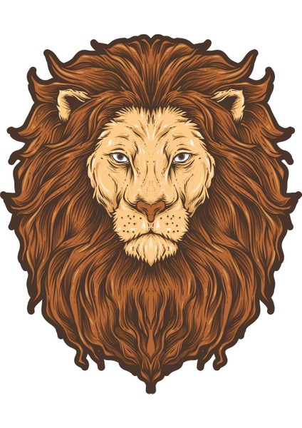 Aslan Sticker 00286 12 x 14 cm