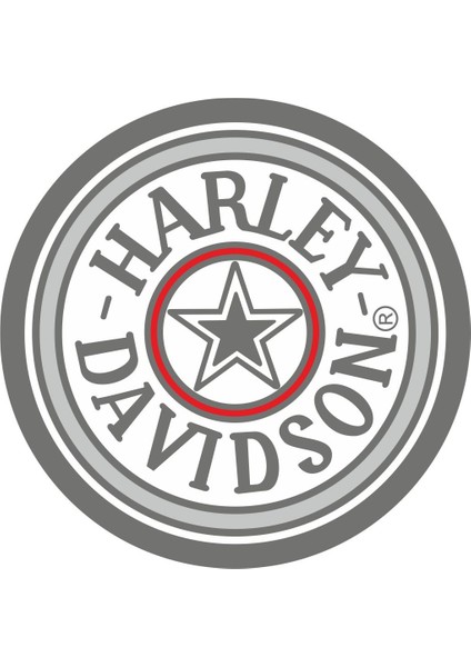 Harley Davidson Sticker 00304 12 x 12 cm