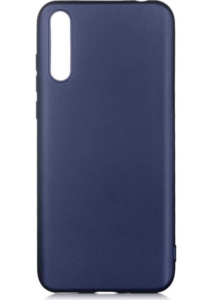 Huawei Y8P Kılıf Premier Silikon Esnek Koruma Lacivert
