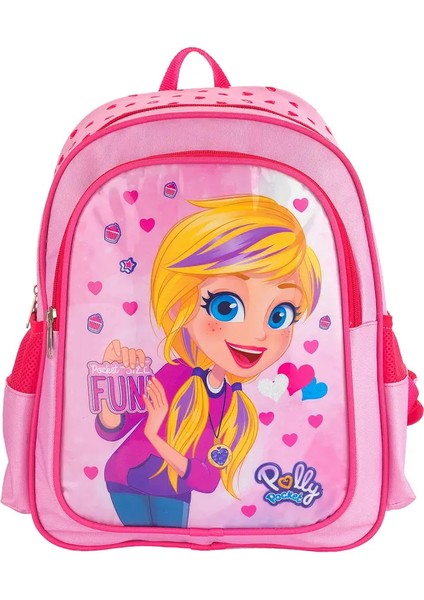 Pocket Kız Çocuk Sırt Çantası Pembe
