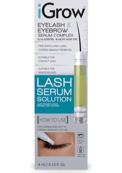 Kaş & Kirpik Bakım Serumu - 4 ml (kalem)