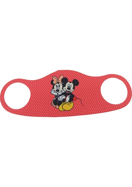 Mıckey Mouse Baskılı Çocuklar İçin Koruyucu Nano Maske 3'Lü Paket