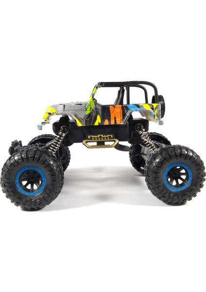 Off Road Süspansiyonlu Jeep Uzaktan Kumandalı Pilli 1:16 Ölçek