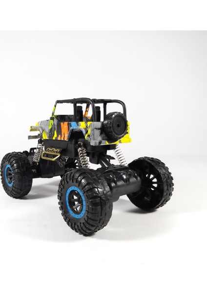 Off Road Süspansiyonlu Jeep Uzaktan Kumandalı Pilli 1:16 Ölçek