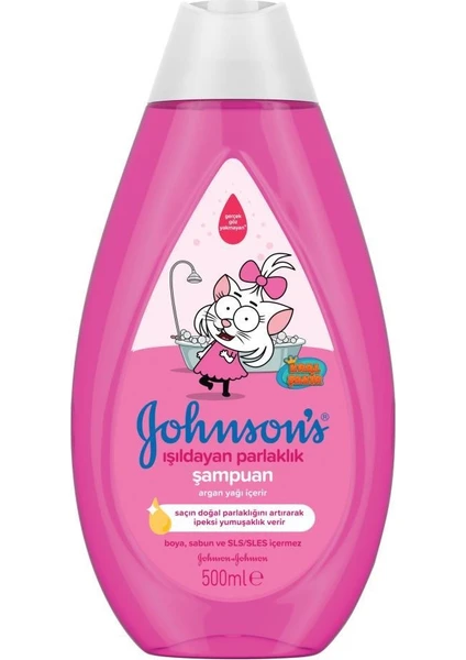 Johnson's Kral Şakir Işıldayan Parlaklık Şampuan 500 ml