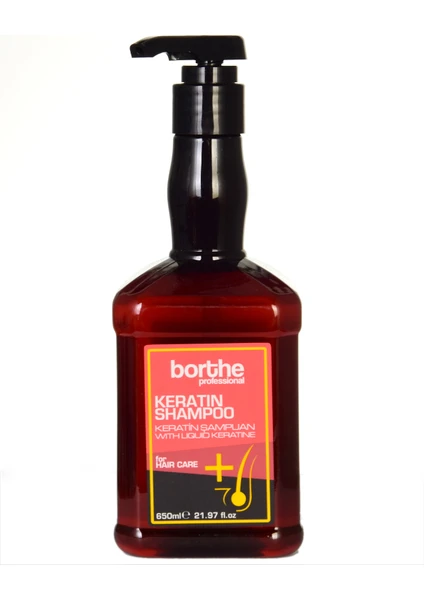 Borthe Professional Keratin Şampuanı 650 ml