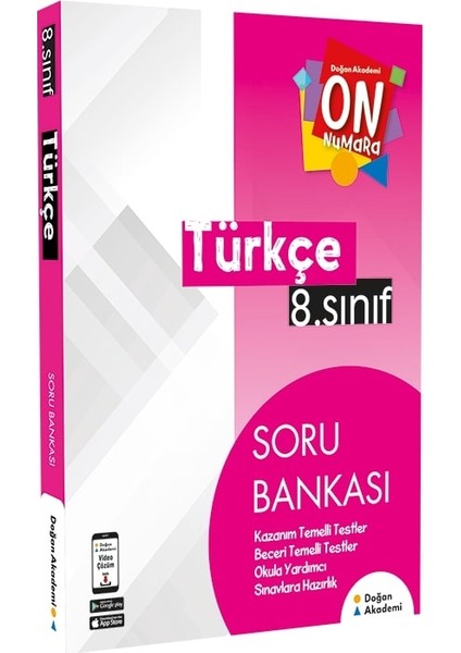 8.Sınıf On Numara Türkçe Soru Bankası