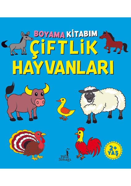 Boyama Kitabım-Çiftlik Hayvanlar