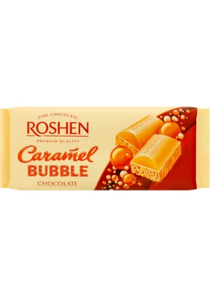 Caramel Bubble Karamelli Kabarcık Çikolata 80 gr