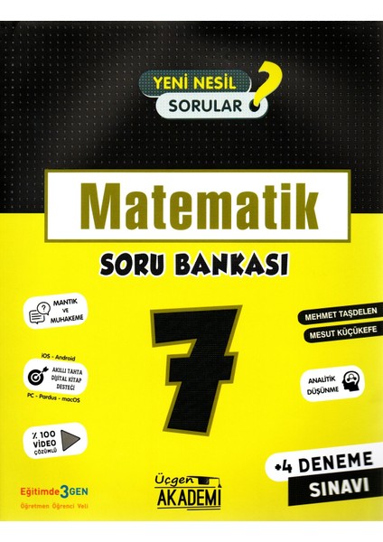 7. Sınıf Yeni Nesil Matematik Soru Bankası