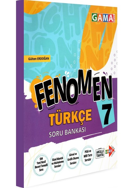 Gama Yayınları 7. Sınıf Fenomen Türkçe Soru Bankası 2021