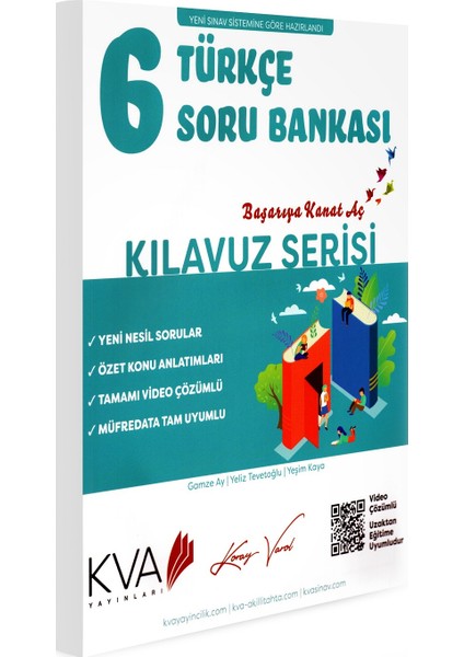 Kılavuz Serisi 6.Sınıf Türkçe Soru Bankası