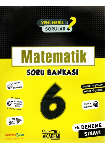6. Sınıf Yeni Nesil Matematik Soru Bankası