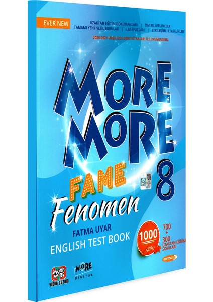 More 8.Sınıf Englısh Fame Fenomen Test Book 2019-2020