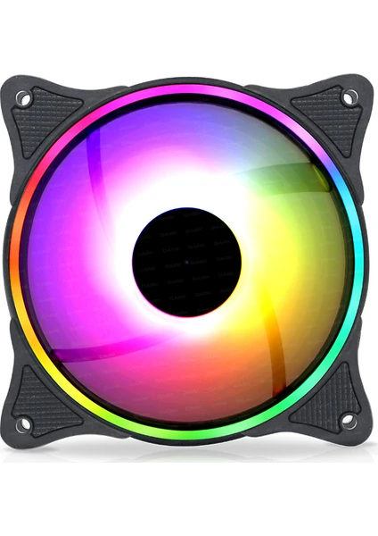 12cm Addressable RGB Twister Fan (3pin+3pin) (Guardian PRO Fan) (DKCF128ARGB)