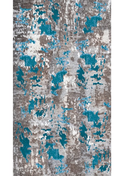 Dokuma Taban Yeni Model Dekoratif Saçaklı Halı 100 x 200 cm K-216