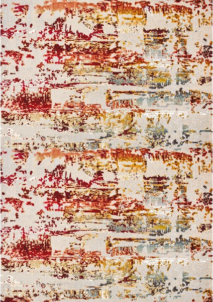Dokuma Taban Yeni Model Dekoratif Saçaklı Halı 140 x 200 cm K-264