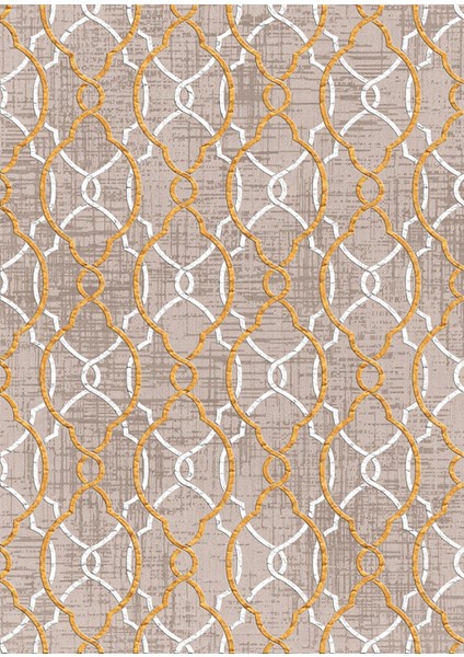 Dokuma Taban Yeni Model Dekoratif Saçaklı Halı 140 x 200 cm K-267