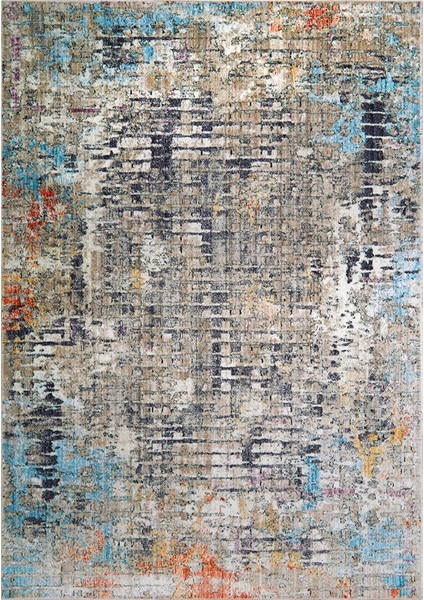 Dokuma Taban Yeni Model Dekoratif Saçaklı Halı 100 x 200 cm K-296