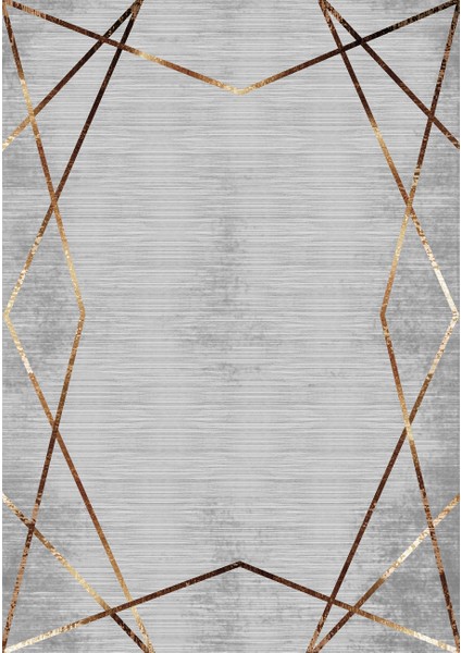 Dokuma Taban Yeni Model Dekoratif Saçaklı Halı 80 x 140 cm MS-0014