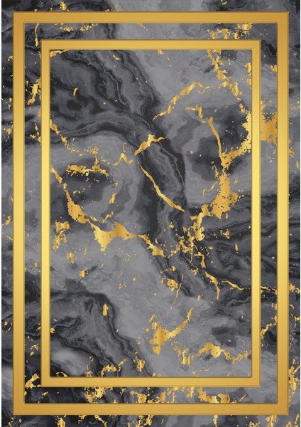Dokuma Taban Yeni Model Dekoratif Saçaklı Halı 80 x 140 cm MS-0016