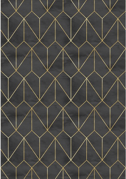 Dokuma Taban Yeni Model Dekoratif Saçaklı Halı 80 x 140 cm MS-0058