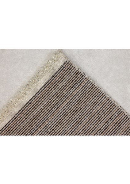Dokuma Taban Yeni Model Dekoratif Saçaklı Halı 80 x 140 cm MS-0069