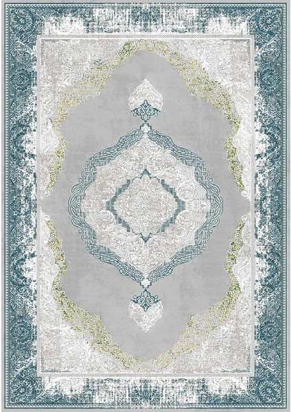 Dokuma Taban Yeni Model Dekoratif Saçaklı Halı 80 x 140 cm MS-006