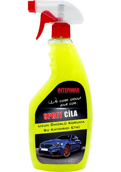 Interwax Hızlı Cila Su Kaydırıcı 750 ml