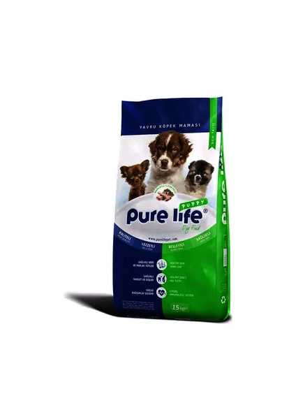 Pure Life Kuzu Etli Yavru Köpek Maması 15 kg