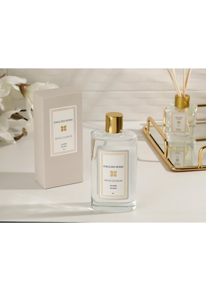Beyaz Çiçekler Kolonya 200 ml Bej