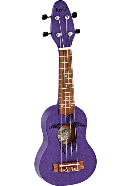 K1-PUR Sopranino Ukulele (Keiki Turtle Purple)