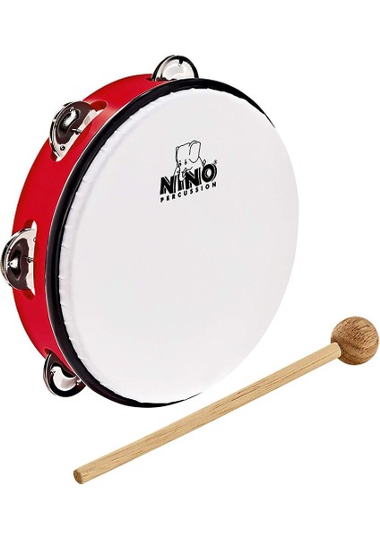 NINO51R Abs 8'' Tambourine Jingle Drum