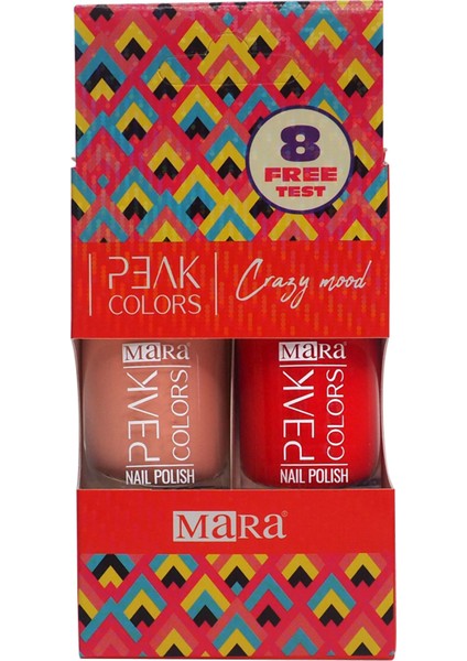 Peak Colors Crazy Mood Oje - Ikili Kutu (011 - 001)
