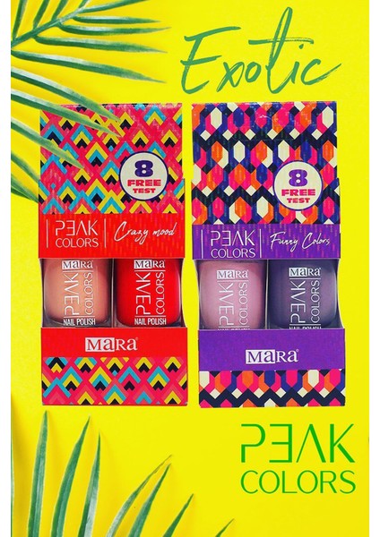 Peak Colors Crazy Mood Oje - Ikili Kutu (011 - 001)
