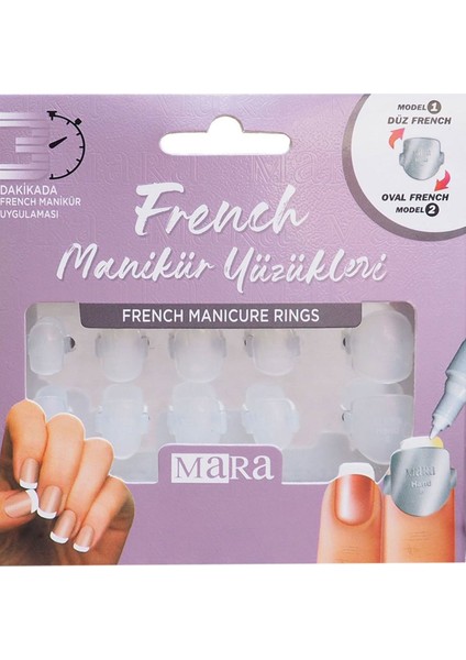 French Manikür Yüzüğü Klasik