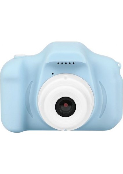 Inter Cmr9 Çocuklar İçin Mini HD 1080P Dijital Fotoğraf Makinesi Mavi