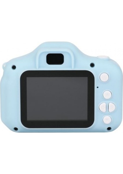 Inter Cmr9 Çocuklar İçin Mini HD 1080P Dijital Fotoğraf Makinesi Mavi