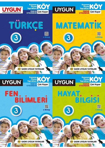 3. Sınıf Köy Yaprak Testleri 4.kitap