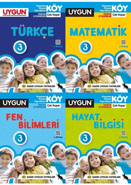 Sadık Uygun Yayınları 3. Sınıf Köy Yaprak Testleri 4.kitap