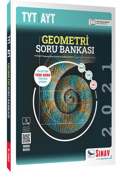 Sınav Yayınları TYT AYT Geometri Soru Bankası