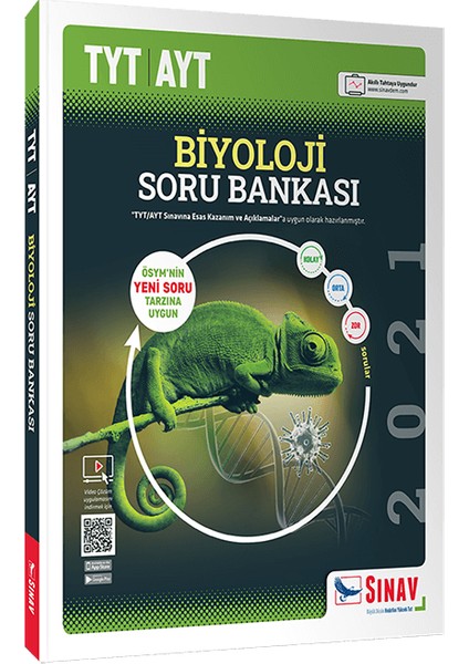 Sınav Yayınları TYT AYT Biyoloji Soru Bankası