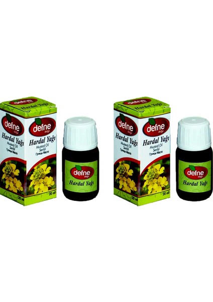 Hardal Yağı 20 ml 2'li