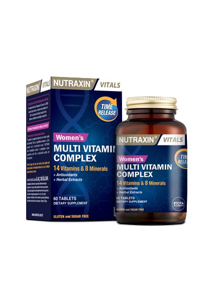 Multivitamin Mineral Kompleksi Kadınlara Özel 60 Tablet