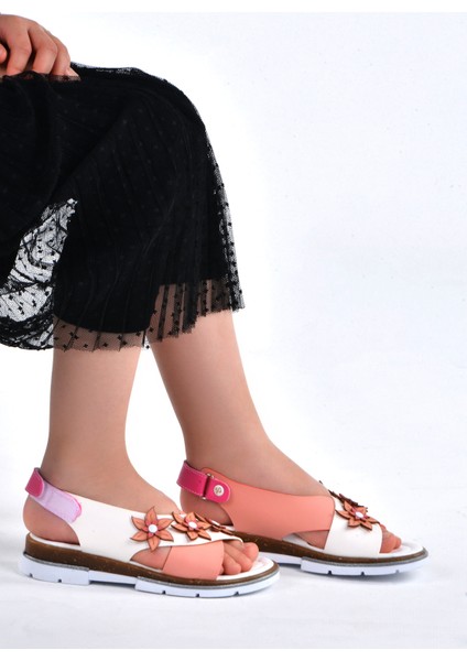 Kiko Kids Günlük Kız Çocuk Bebe Sandalet Şb 22722440-49