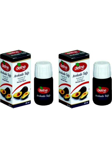 Avakado Yağı 20 ml 2'li