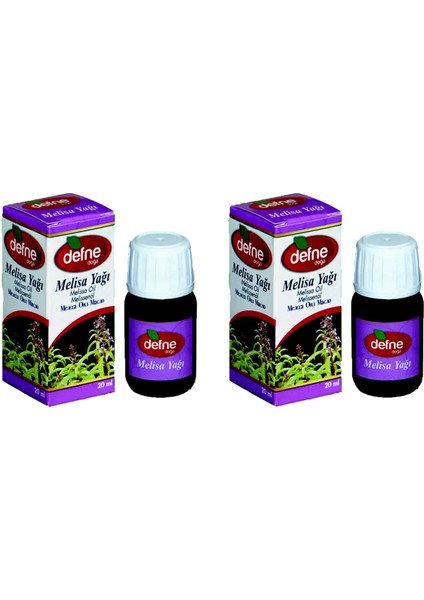 Melisa Yağı 20 ml 2'li