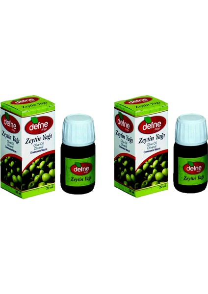 Zeytin Yağı 20 ml 2'li