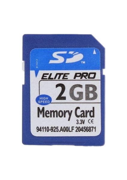 Elite Pro 2GB SD Hafıza Kartı